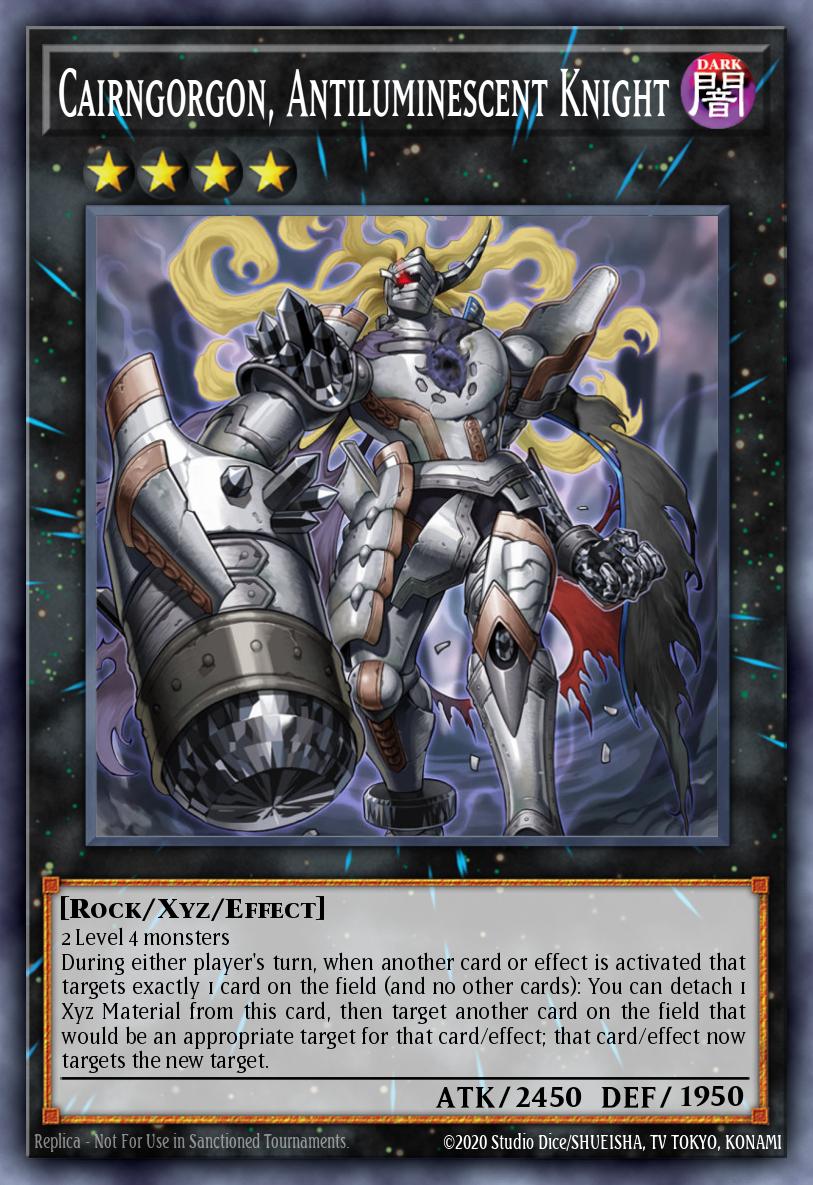 Cairngorgon, antileuchtender Ritter