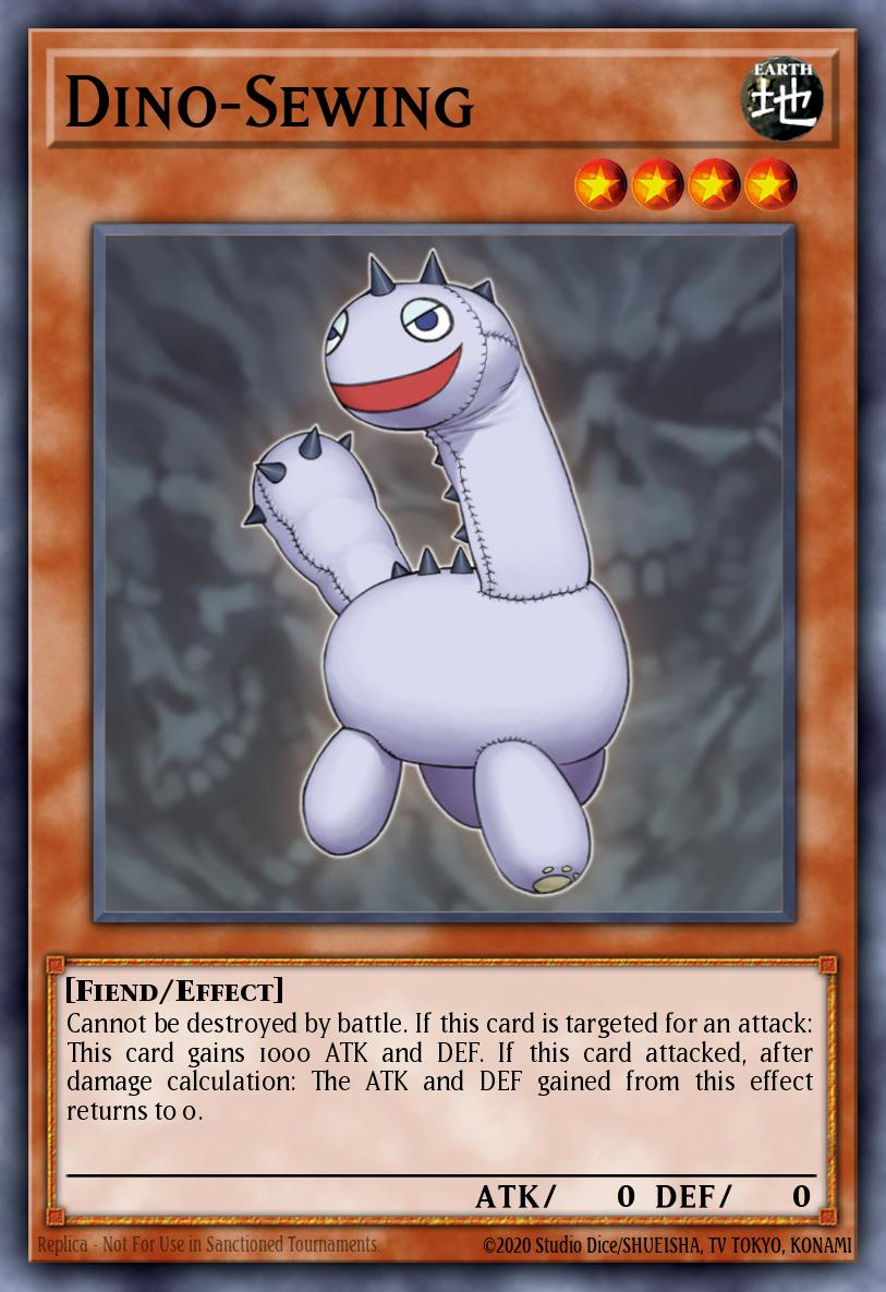 Genähter Dino