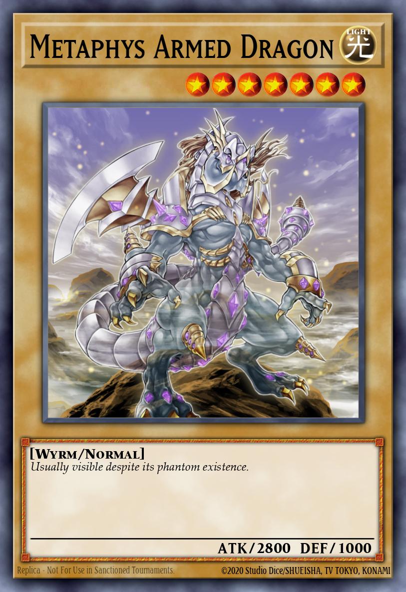 Metaphysischer bewaffneter Drache