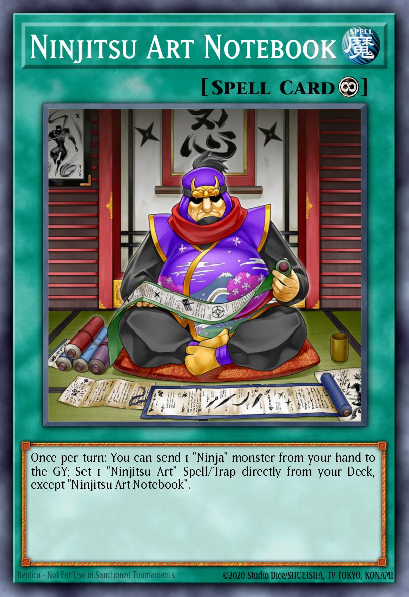 Ninjitsu-Kunst-Schriftrolle