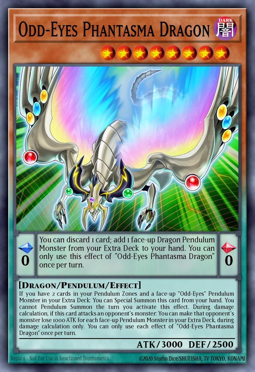 Buntäugiger Phantasma-Drache