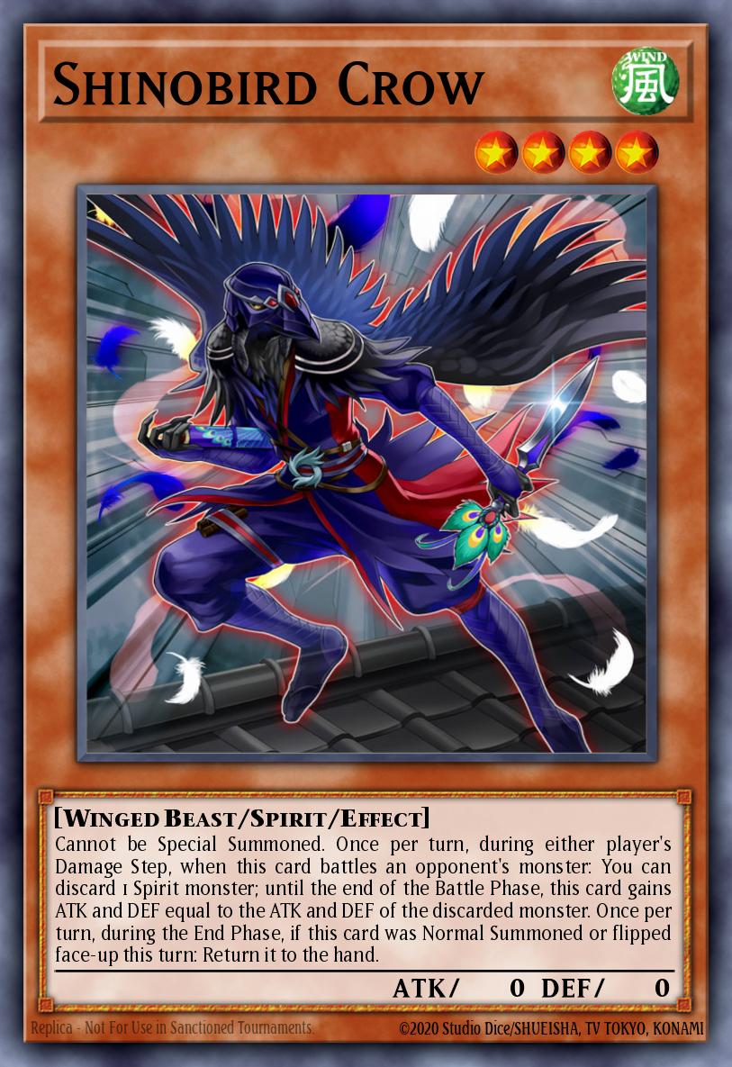 Shinobivogel Krähe