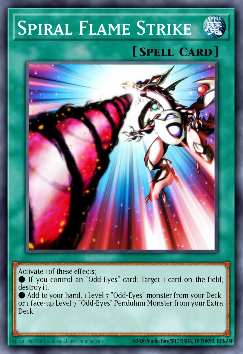 Spiralflammenschlag