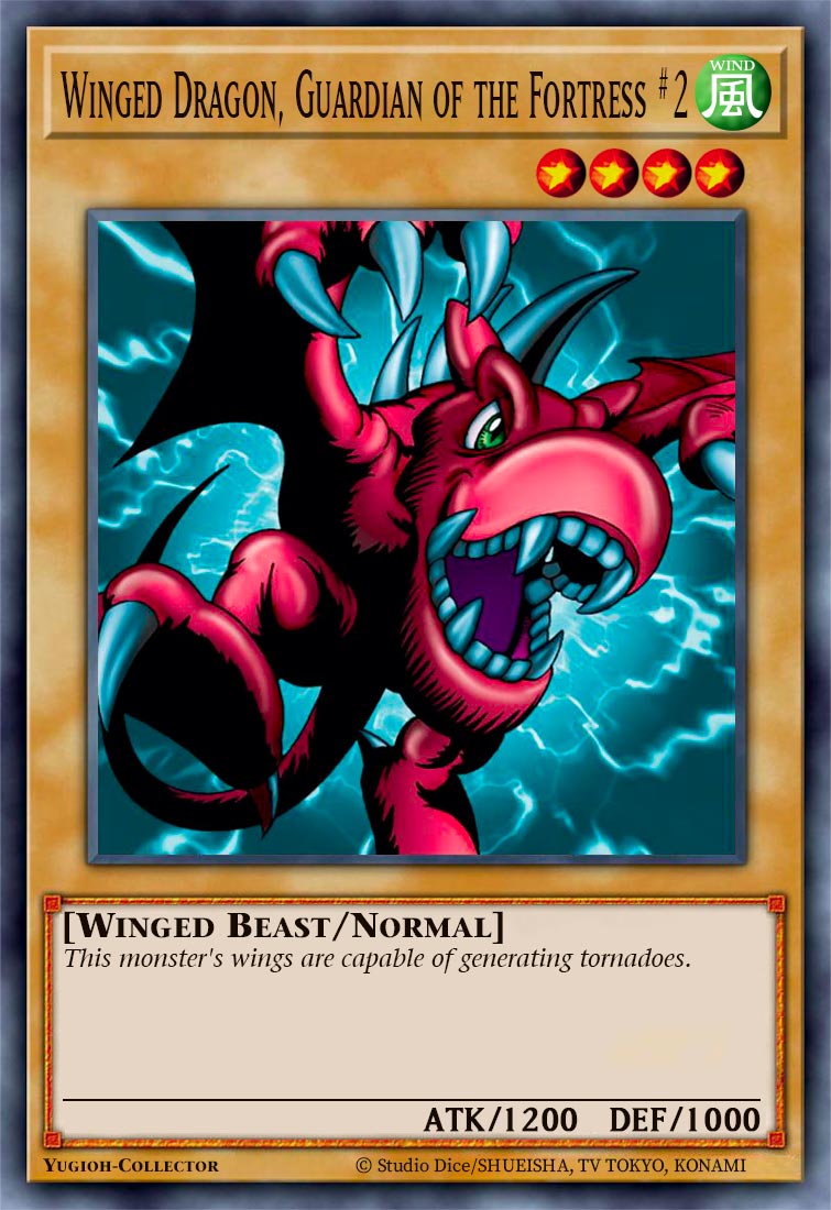 Winged Dragon, Guardian of the Fortress #2
