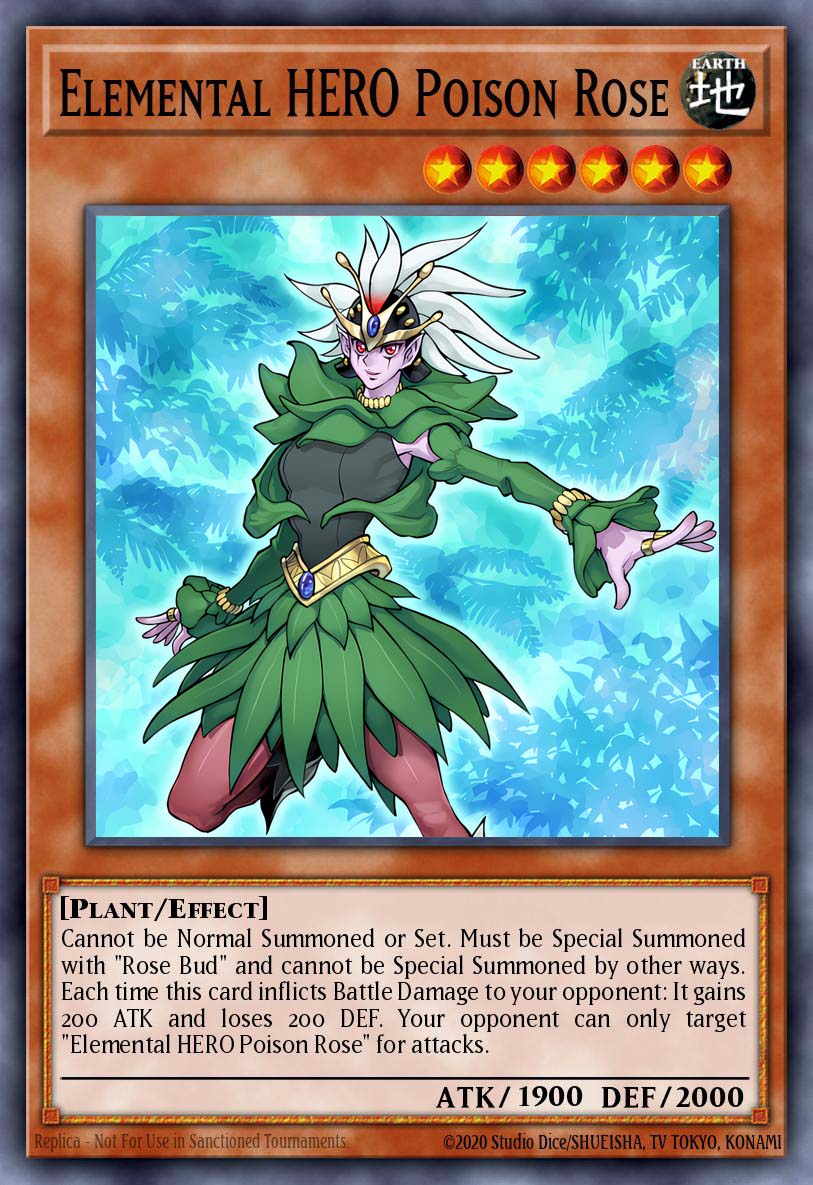 Elemental HERO Poison Rose