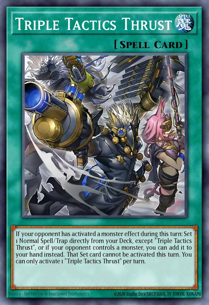 Triple Tactics Thrust