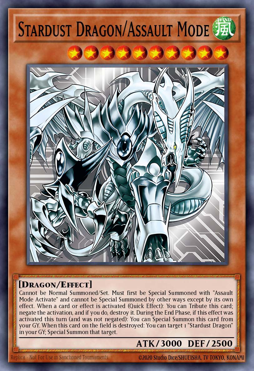 Stardust Dragon/Assault Mode