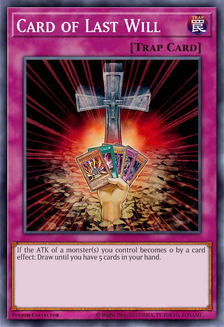 Card of Last Will