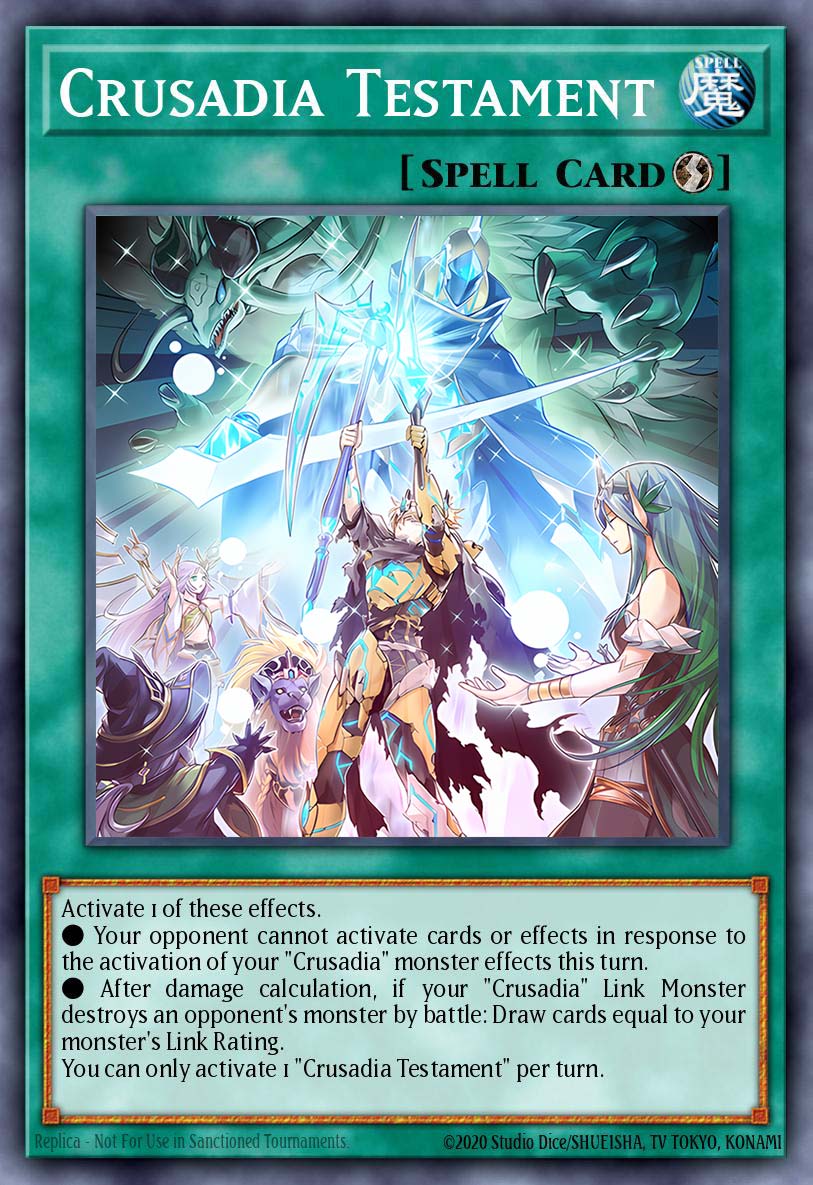 Crusadia Testament