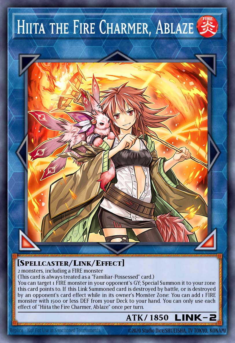 Hiita the Fire Charmer, Ablaze