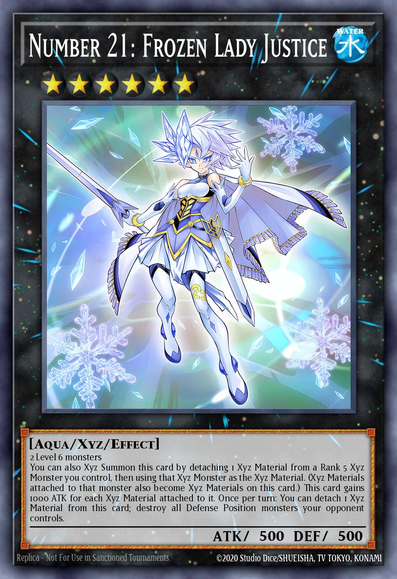 Number 21: Frozen Lady Justice