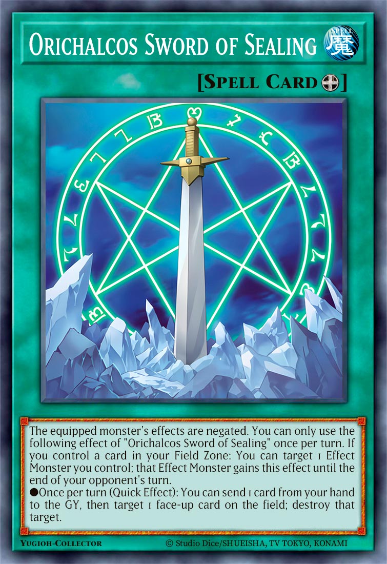 Orichalcos Sword of Sealing