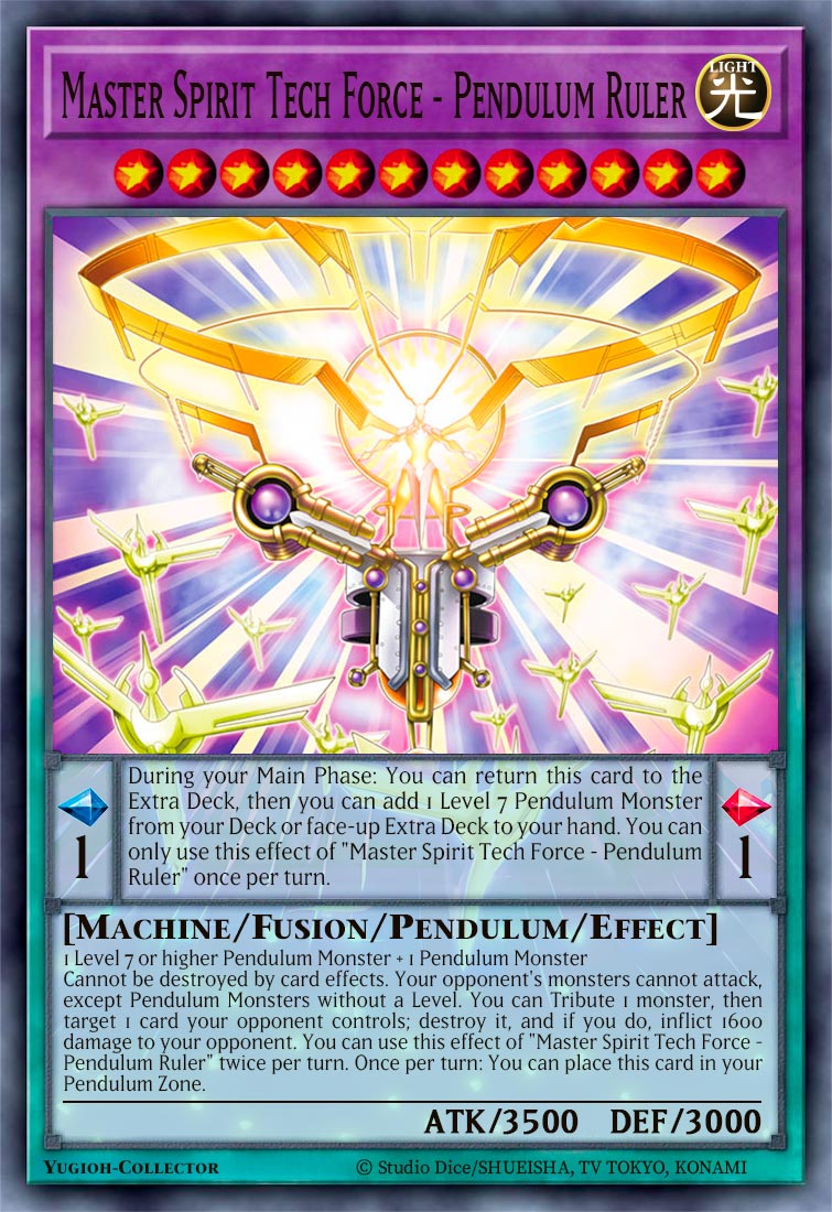 Master Spirit Tech Force - Pendulum Ruler
