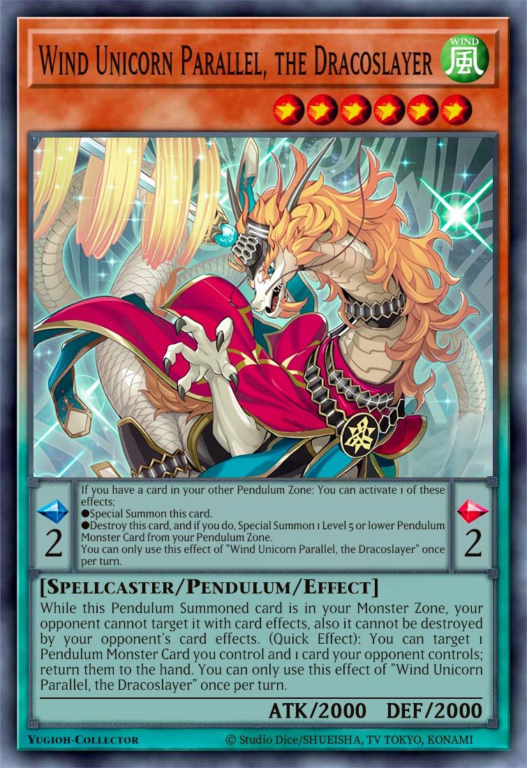 Wind Unicorn Parallel, the Dracoslayer