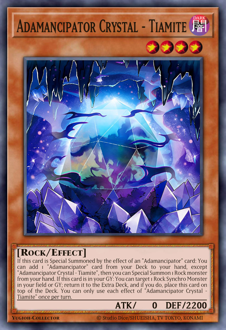 Adamancipator Crystal - Tiamite