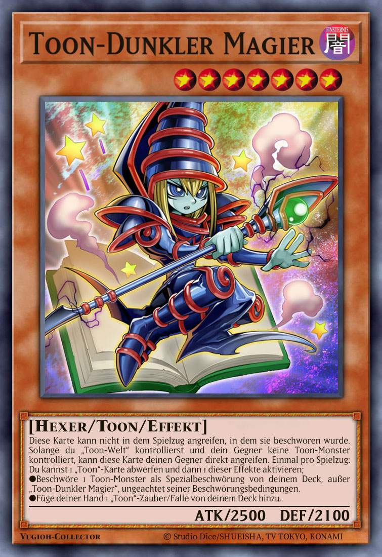 Toon-Dunkler Magier