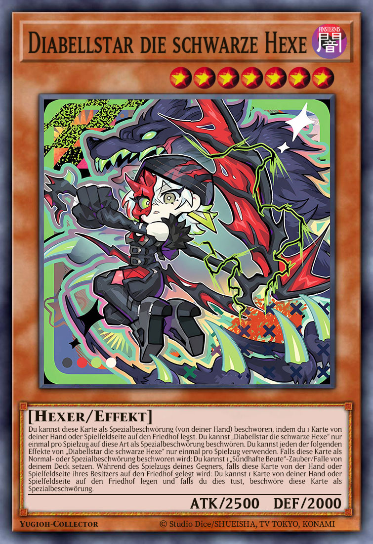 Diabellstar die schwarze Hexe