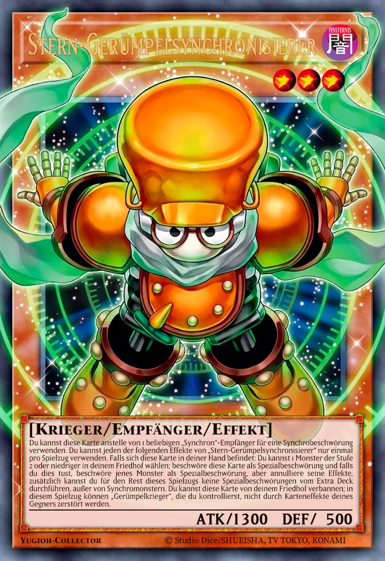 Stern-Gerümpelsynchronisierer