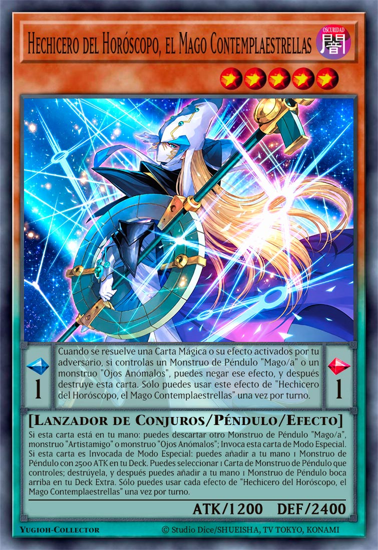 Hechicero del Horóscopo, el Mago Contemplaestrellas